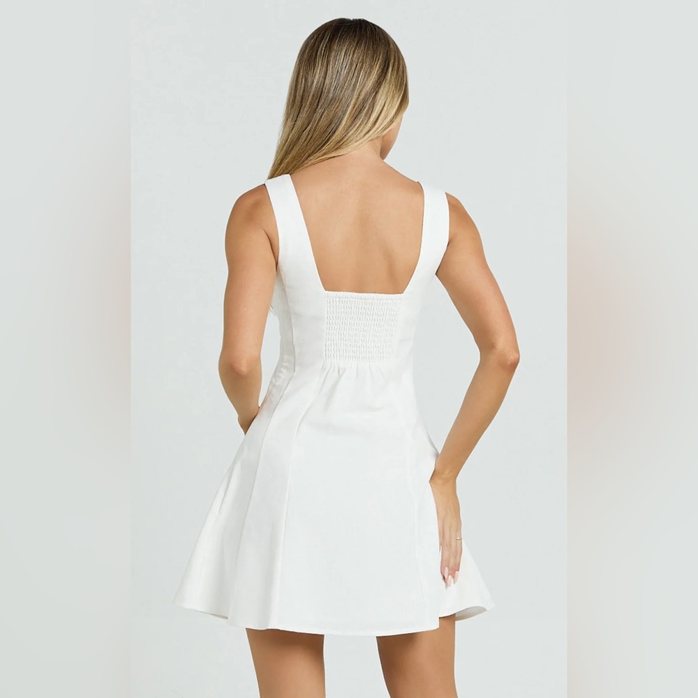 Showpo White Mini Dress - Picture 2 of 4